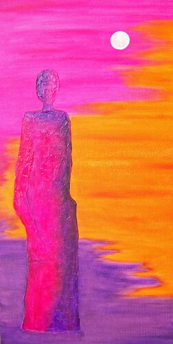 Moonshadows IV par Jo Moore, Peinture en vente sur Singulart