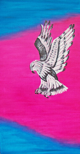 First Dive of Dawn par Jo Moore, Peinture en vente sur Singulart