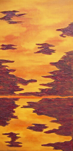 Whither thou goest...II par Jo Moore, Peinture en vente sur Singulart