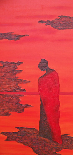 Whither thou goest...IV par Jo Moore, Peinture en vente sur Singulart