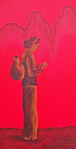 Water Spirit II par Jo Moore, Peinture en vente sur Singulart