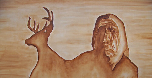 Elder par Jo Moore, Peinture en vente sur Singulart