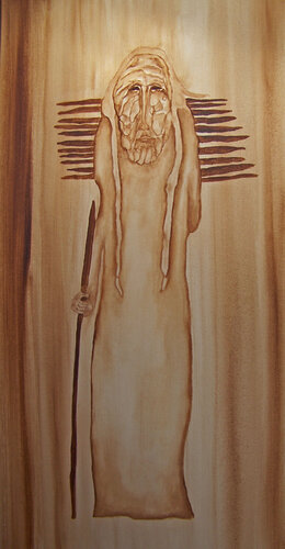 Burden Bearer van Jo Moore, Schilderij te koop op Singulart