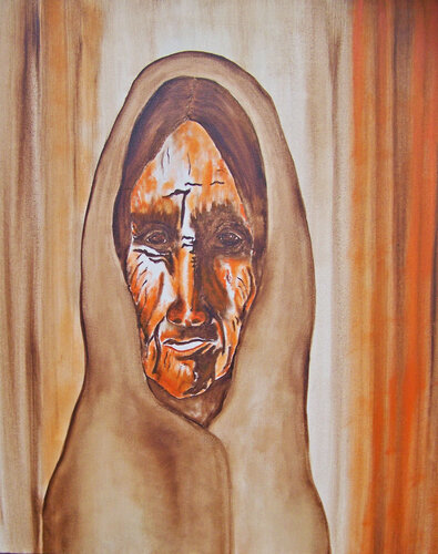 Curandera I van Jo Moore, Schilderij te koop op Singulart