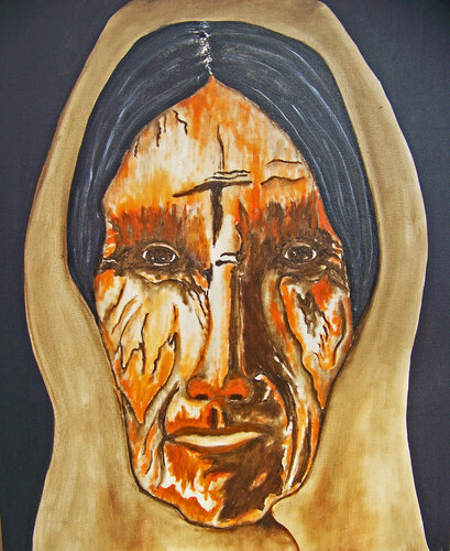 Curandera II van Jo Moore, Schilderij te koop op Singulart