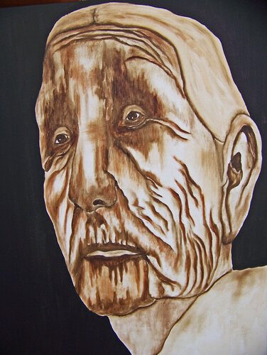 In the Shadows of the Past I van Jo Moore, Schilderij te koop op Singulart