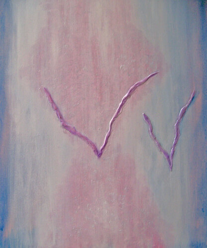 Your Hand in Mine II van Jo Moore, Schilderij te koop op Singulart