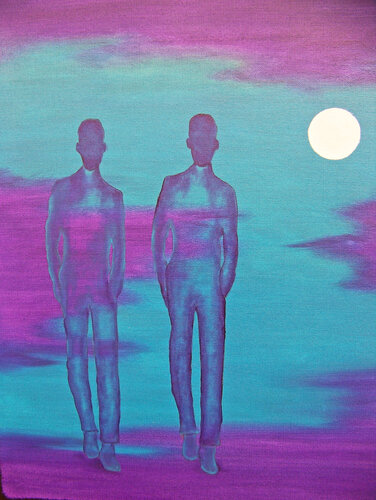 The Witnesses III van Jo Moore, Schilderij te koop op Singulart