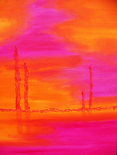Journey to the Center van Jo Moore, Schilderij te koop op Singulart