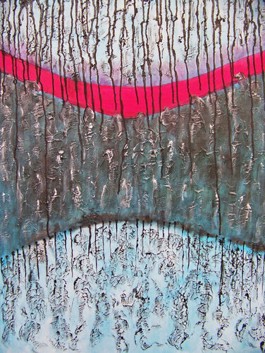 Re-connection par Jo Moore, Peinture en vente sur Singulart