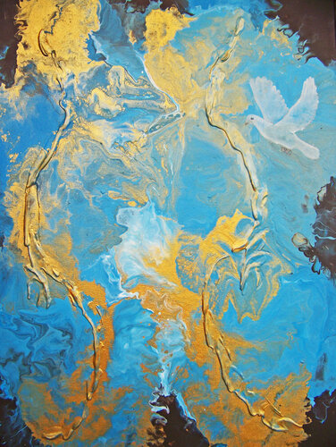 Break of Dawn par Jo Moore, Peinture en vente sur Singulart