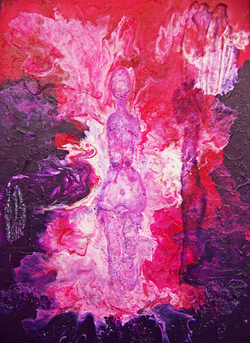 Venus, Goddess of Love par Jo Moore, Peinture en vente sur Singulart