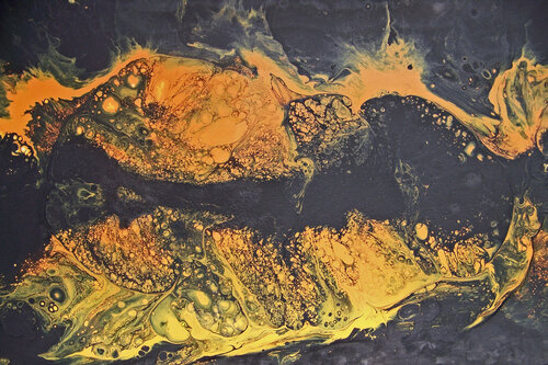 Cosmc Ballet (H) par Jo Moore, Peinture en vente sur Singulart