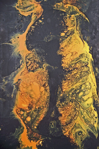 Cosmic Ballet (V) par Jo Moore, Peinture en vente sur Singulart