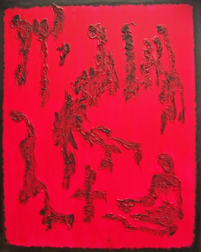 Dancing in the Street II de Jo Moore, Pintura a la venta en Singulart