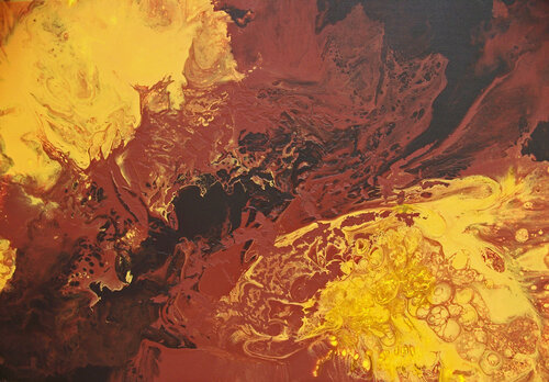 Evening Song II (H) de Jo Moore, Pintura a la venta en Singulart