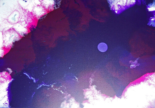 Crystal Canyon (H) de Jo Moore, Pintura a la venta en Singulart