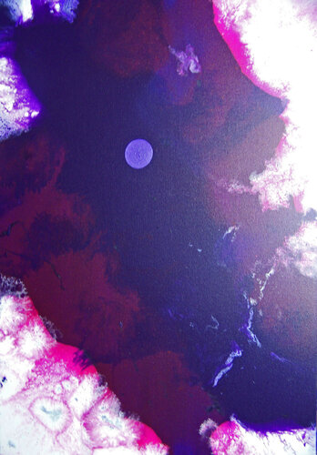 Crystal Canyon (V) par Jo Moore, Peinture en vente sur Singulart