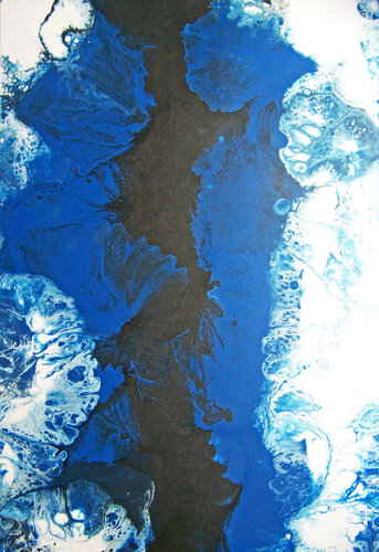 Rhythm and Blues (V) par Jo Moore, Peinture en vente sur Singulart