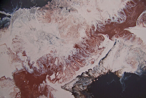 The River Rises (H) di Jo Moore, Pittura in vendita su Singulart