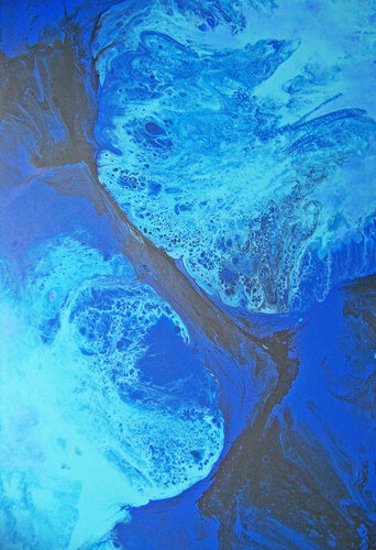 Blue Bayou  (V) de Jo Moore, Pintura a la venta en Singulart