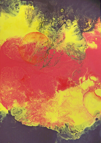 Kissed by the Sun par Jo Moore, Peinture en vente sur Singulart