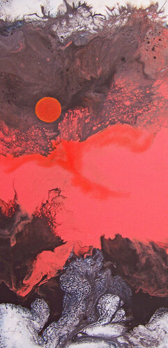 Hanging Moon de Jo Moore, Pintura a la venta en Singulart