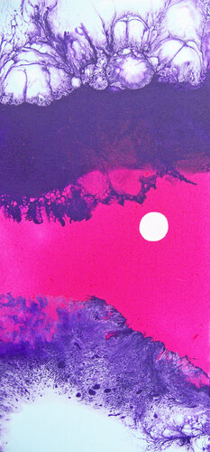 Whispered Lyrics van Jo Moore, Schilderij te koop op Singulart