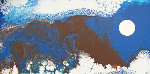 Pecos Moon par Jo Moore, Peinture en vente sur Singulart