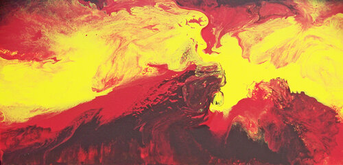 First Light of Dawn par Jo Moore, Peinture en vente sur Singulart