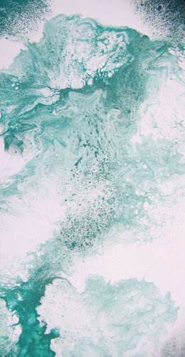 Above Emerald Canyon (V) par Jo Moore, Peinture en vente sur Singulart