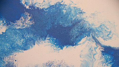 Walking Through the Park  (H) par Jo Moore, Peinture en vente sur Singulart