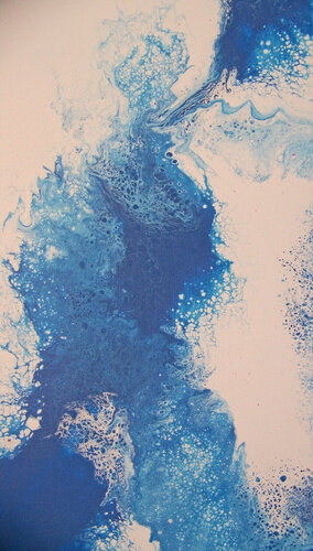 Walking Through the Park  (V) par Jo Moore, Peinture en vente sur Singulart