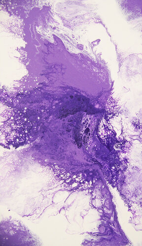 Lavender Light (V) par Jo Moore, Peinture en vente sur Singulart