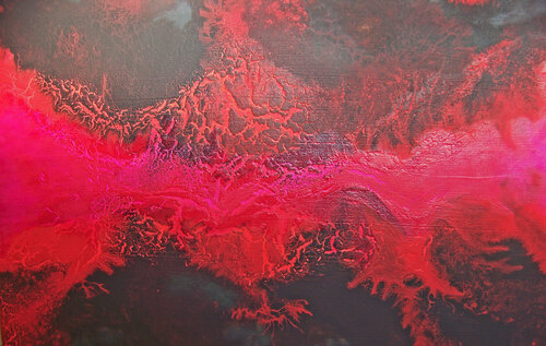 On the Flight Home di Jo Moore, Pittura in vendita su Singulart