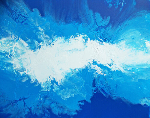 Above and Below di Jo Moore, Pittura in vendita su Singulart