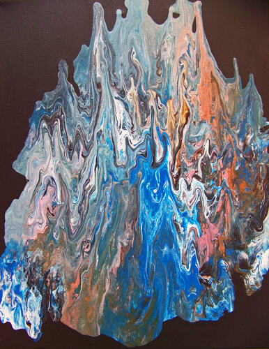 Raise Your Voice Up to the Sky di Jo Moore, Pittura in vendita su Singulart