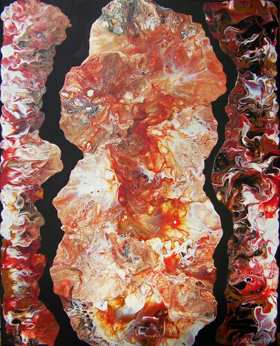 Time and Space di Jo Moore, Pittura in vendita su Singulart