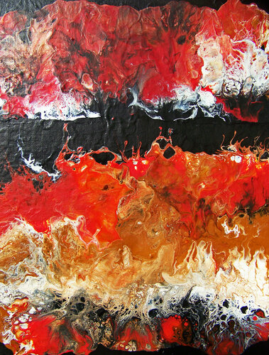 Night is Calling II di Jo Moore, Pittura in vendita su Singulart
