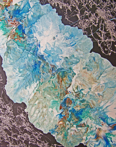 Flow Motion II di Jo Moore, Pittura in vendita su Singulart