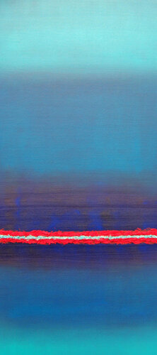 Turquoise Trail IV van Jo Moore, Schilderij te koop op Singulart