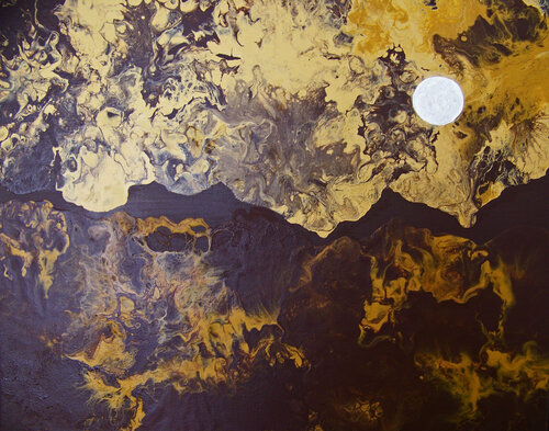 Sonata---Study van Jo Moore, Schilderij te koop op Singulart