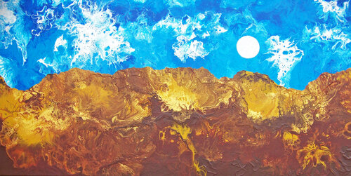 Evening Glow II van Jo Moore, Schilderij te koop op Singulart