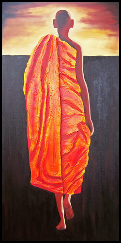 Reaching for the Sublime van Jo Moore, Schilderij te koop op Singulart