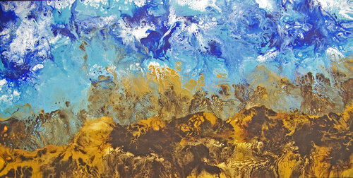 Listening to the Wind van Jo Moore, Schilderij te koop op Singulart