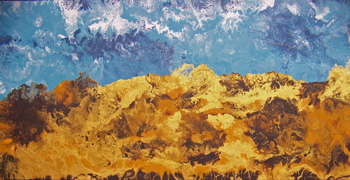 Summer Breeze I van Jo Moore, Schilderij te koop op Singulart