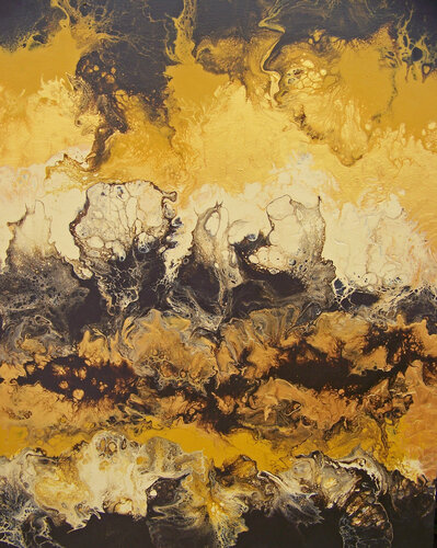 Flight of the Arpeggios I van Jo Moore, Schilderij te koop op Singulart