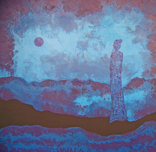 Verbena Vespers van Jo Moore, Schilderij te koop op Singulart