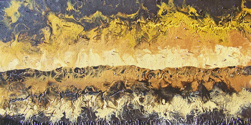 Gold Dust...in the wind I de Jo Moore, Pintura a la venta en Singulart