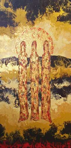 Three Graces de Jo Moore, Pintura a la venta en Singulart